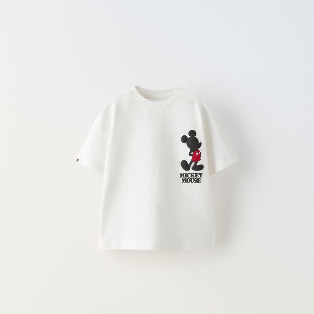 NWT Zara Boys Disney Mickey T-shirt size 4